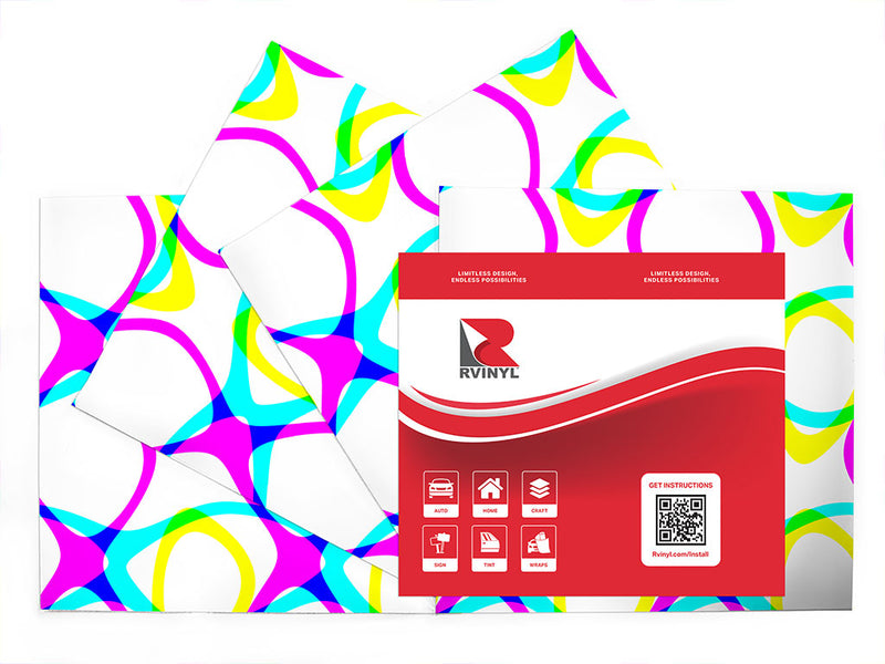 the funhouse retro Craft Vinyl Sheet Pack