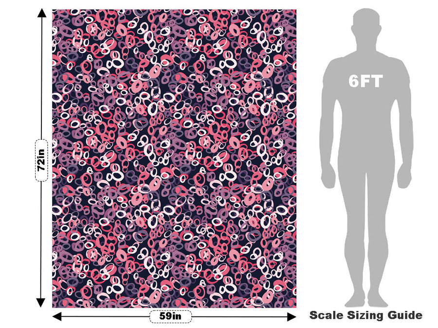 The Gang Abstract Vehicle Wrap Scale~Rwraps Series 914 The Gang Abstract Measurements~1