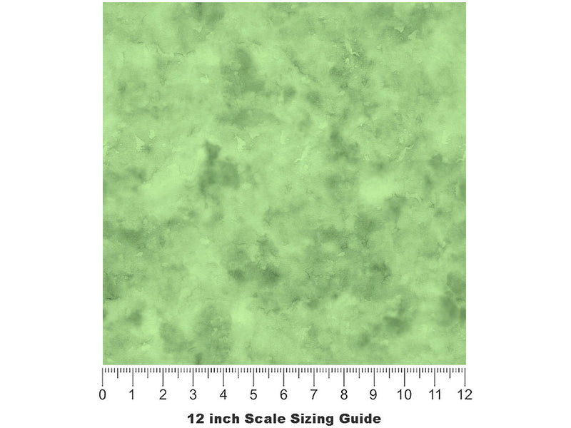 The Garden Watercolor Vinyl Film Pattern Size 12 inch Scale~Rwraps The Garden Watercolor Sizing Chart~2