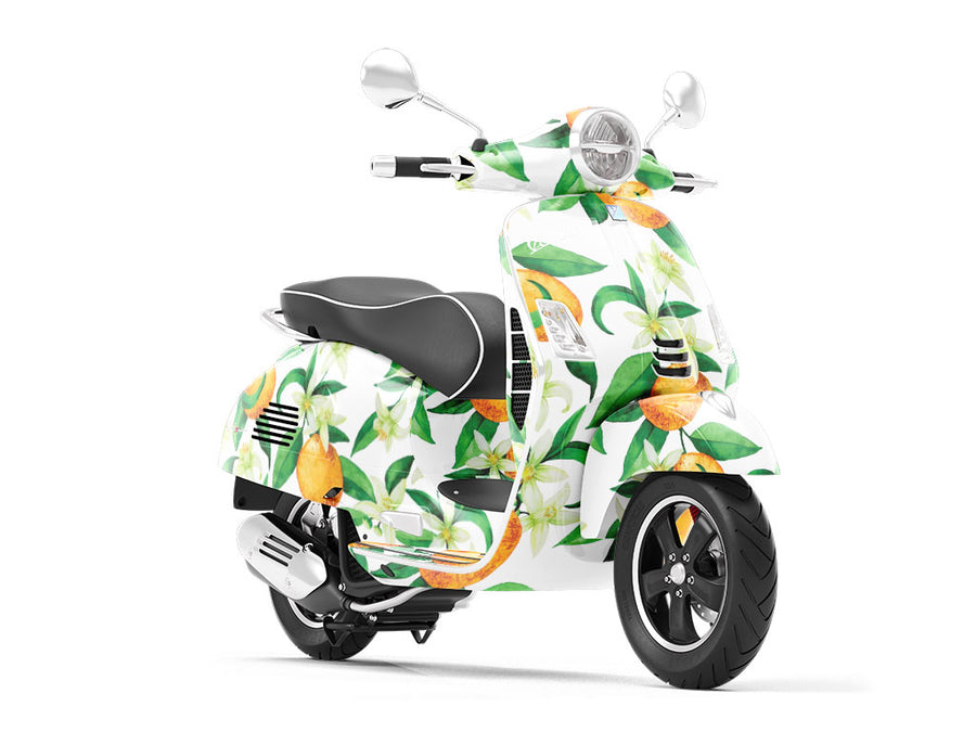 The Hamlin Fruit Vespa Scooter Wrap Film