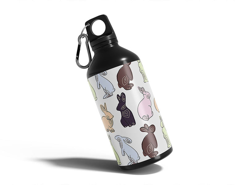 the hop animal Water Bottle DIY Stickers