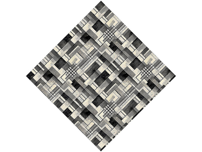 The Horizontal Art Deco Vinyl Wrap Pattern