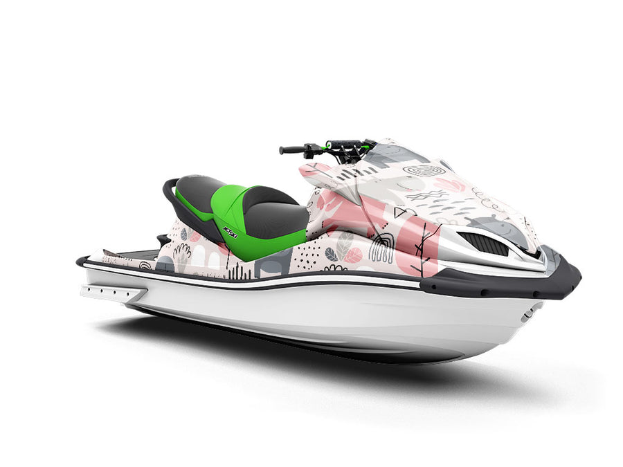 The Hunt Animal Jet Ski Vinyl Customized Wrap