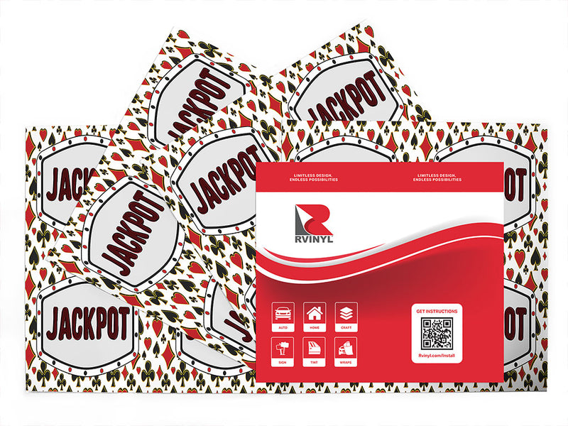 the jackpot Craft Vinyl Sheet Pack