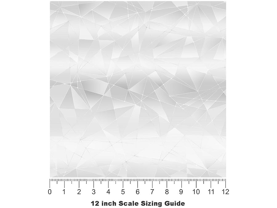 The Paragon Gemstone Vinyl Film Pattern Size 12 inch Scale~Rwraps The Paragon Gemstone Sizing Chart~2