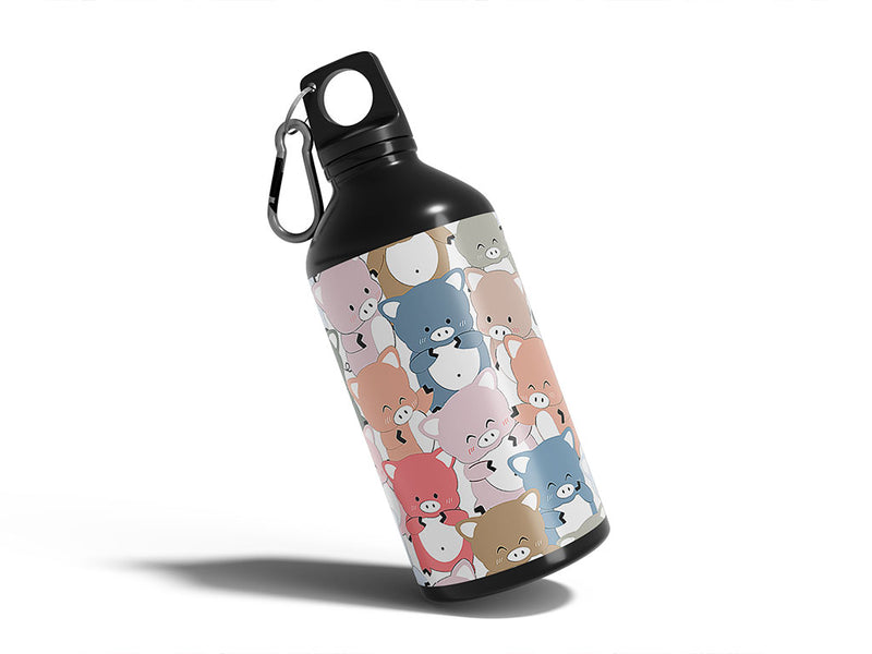 the pen animal Water Bottle DIY Stickers