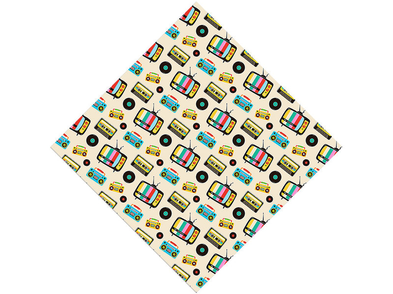 The Tube Retro Vinyl Wrap Pattern