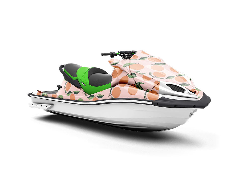 The Valencia Fruit Jet Ski Vinyl Customized Wrap