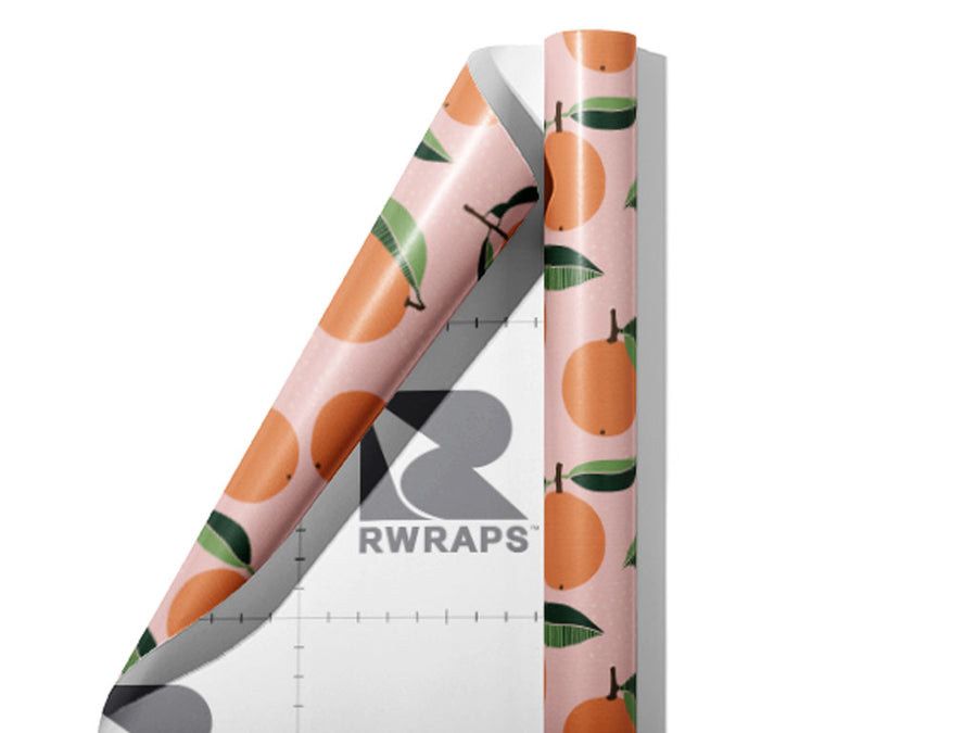 The Valencia Fruit Wrap Film Sheets~Rwraps Series 914 The Valencia Fruit Scrolled Sheet~3