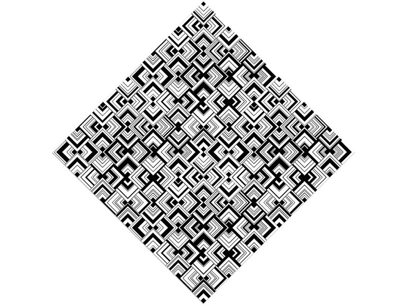 The Vertical Art Deco Vinyl Wrap Pattern