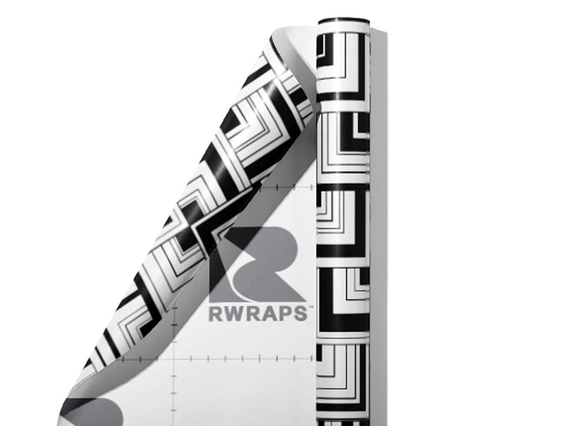 The Vertical Art Deco Wrap Film Sheets~Rwraps Series 914 The Vertical Art Deco Scrolled Sheet~3