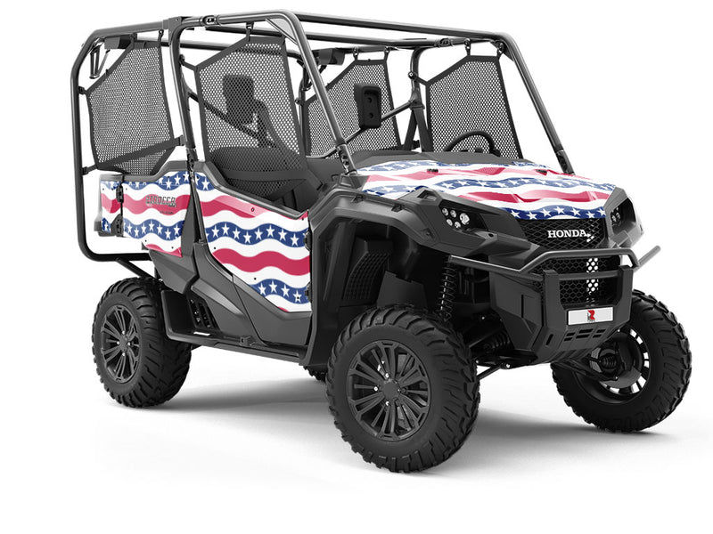 The Wave Americana Utility Vehicle Vinyl Wrap
