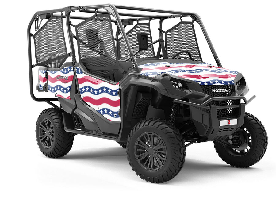 The Wave Americana Utility Vehicle Vinyl Wrap