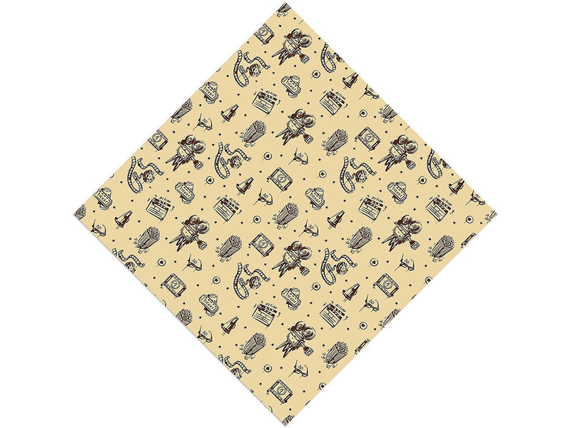 Theater Ink Movie Vinyl Wrap Pattern