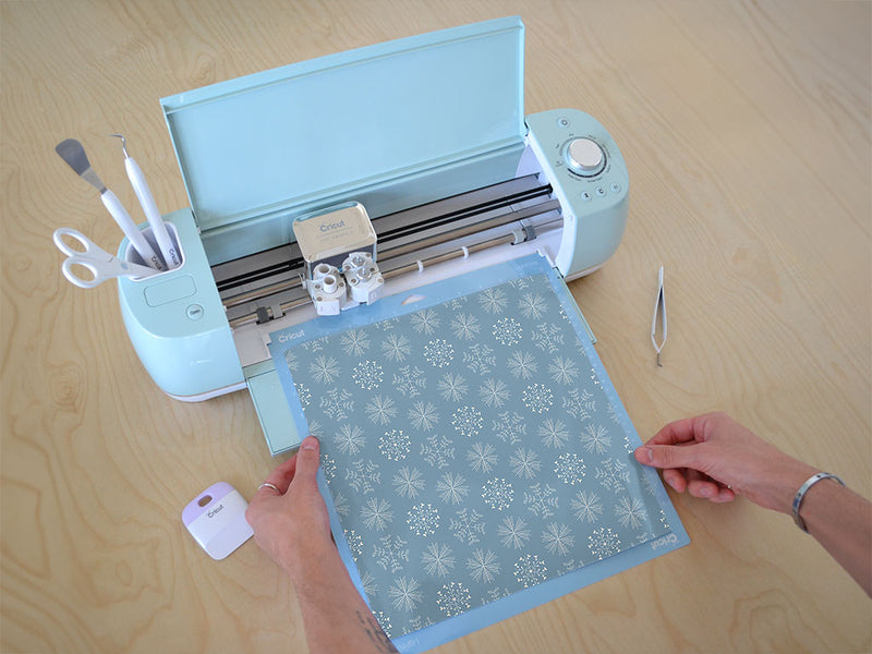 thin ice snowflake Cricut Compatible Vinyl