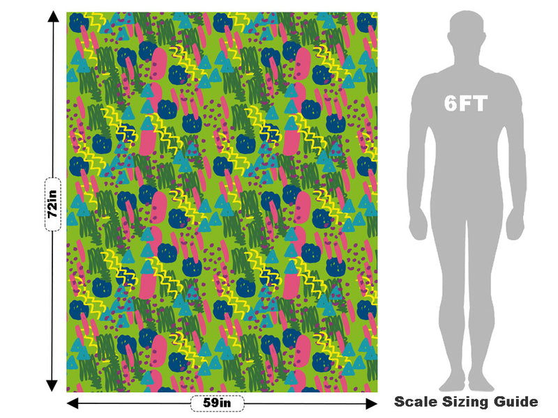Third Day Abstract Vehicle Wrap Scale~Rwraps Series 914 Third Day Abstract Measurements~1