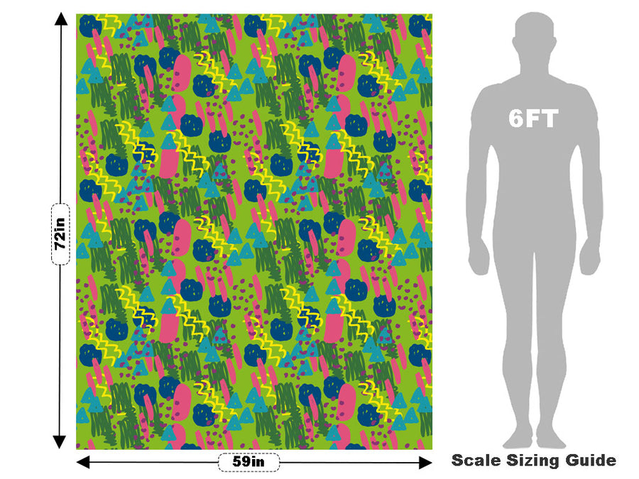 Third Day Abstract Vehicle Wrap Scale~Rwraps Series 914 Third Day Abstract Measurements~1