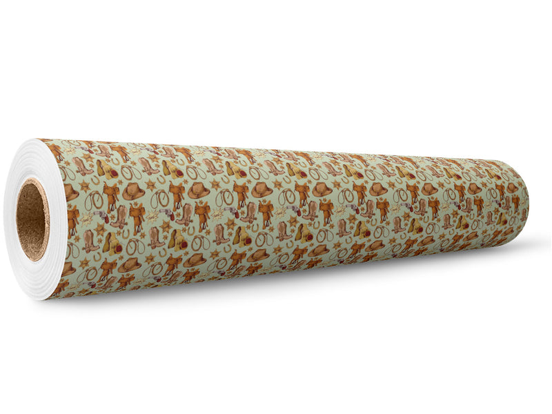 This Town Cowboy Wrap Film Wholesale Roll~Rwraps Series 914 Digitally Printed Vinyl Roll~5