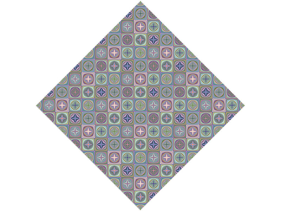Thistle and Weed Mosaic Vinyl Wrap Pattern
