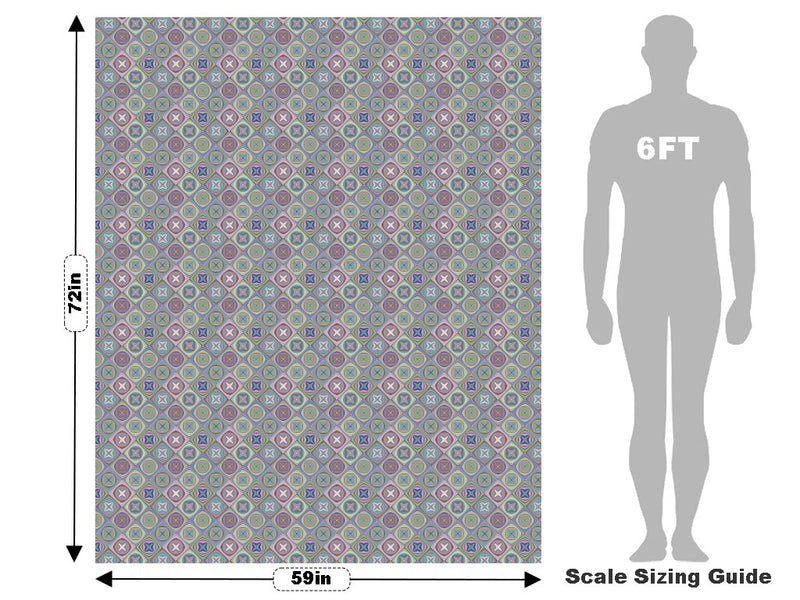 Thistle and Weed Mosaic Vehicle Wrap Scale~Rwraps Series 914 Thistle and Weed Mosaic Measurements~1