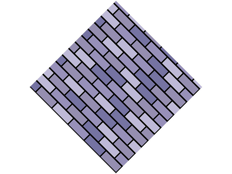 Thistle Purple Brick Vinyl Wrap Pattern