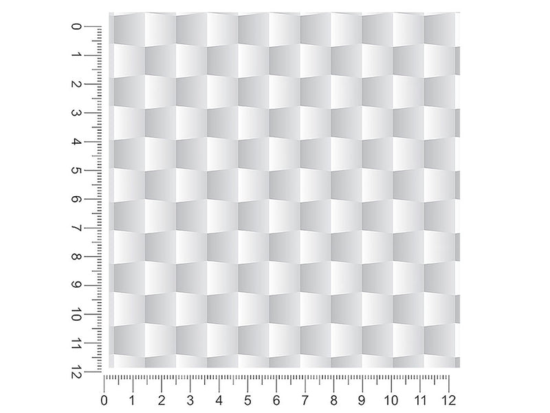 three dimensional optical illusion 1ft x 1ft Craft Sheets