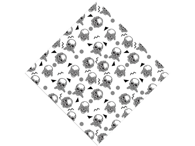Three Monkeys Halloween Vinyl Wrap Pattern