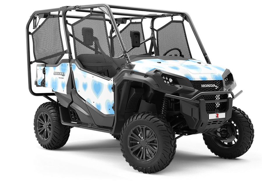 Three Sizes Heart Utility Vehicle Vinyl Wrap