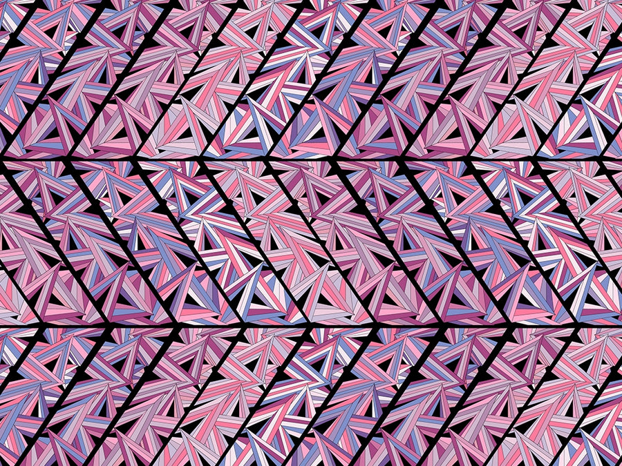 Thulian Rhomboids Mosaic Vinyl Wrap Pattern~Rwraps Series 914 Digitally Printed Vinyl Wrap~0