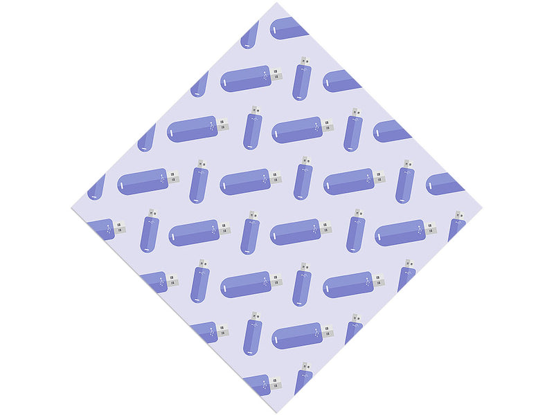 Thumb Drive Technology Vinyl Wrap Pattern