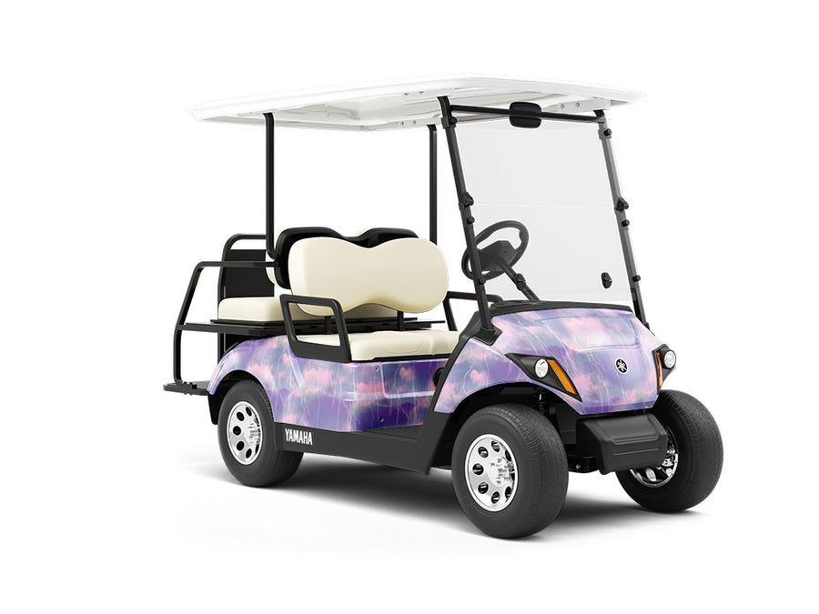 Thunderbird Skies Sky Wrapped Golf Cart