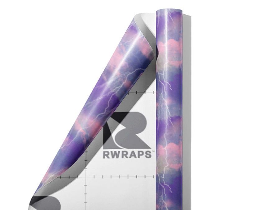 Thunderbird Skies Sky Wrap Film Sheets~Rwraps Series 914 Thunderbird Skies Sky Scrolled Sheet~3