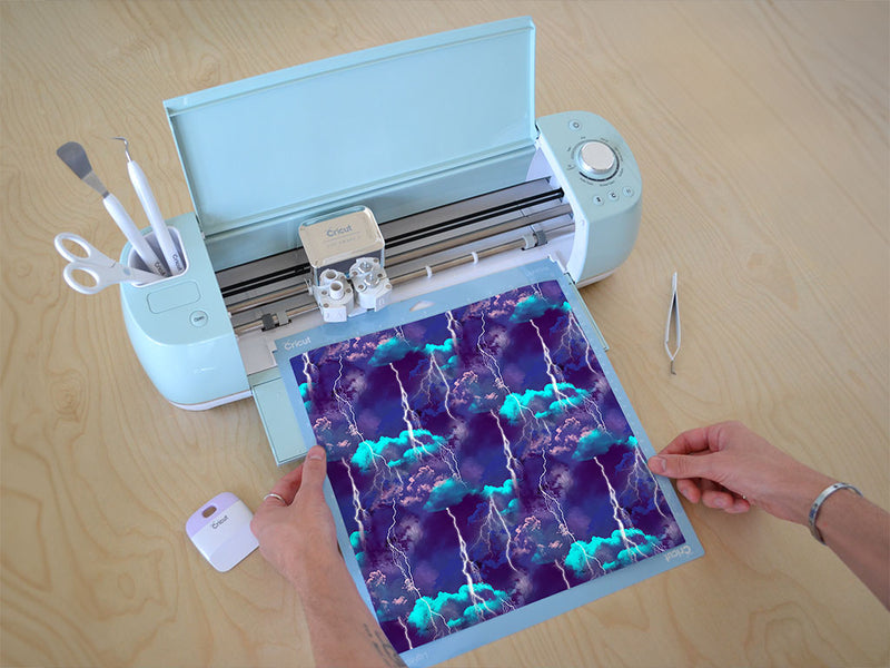 thunderous echoes sky Cricut Compatible Vinyl