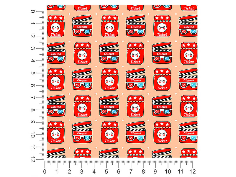 tickets please movie 1ft x 1ft Craft Sheets