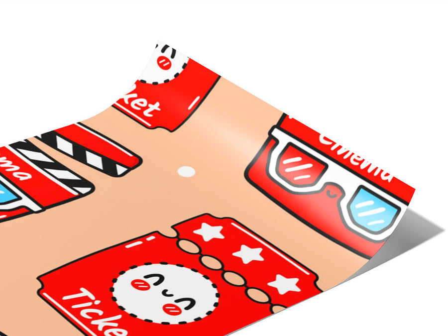 Tickets Please Movie Vinyl Wraps~Rwraps Series 914 Digitally Printed Vinyl Wrap~0