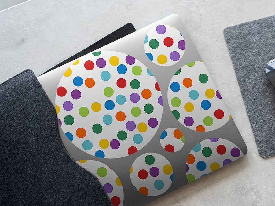 tickle me polka dot DIY Laptop Stickers