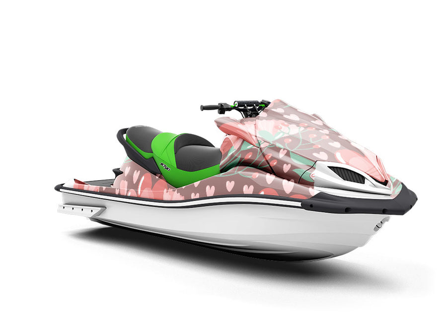 Tied Together Heart Jet Ski Vinyl Customized Wrap