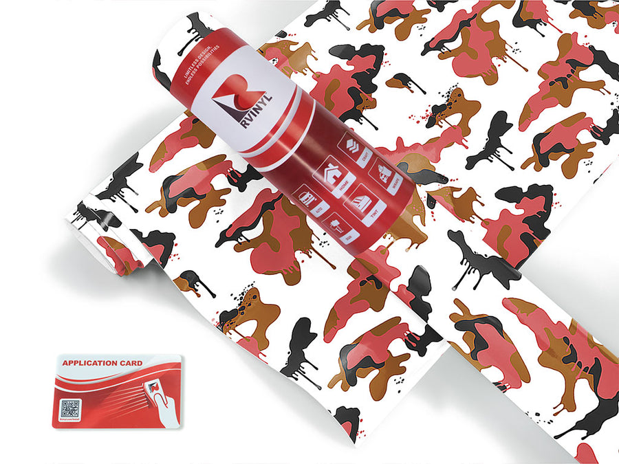 tiger graffiti camouflage Craft Vinyl Roll