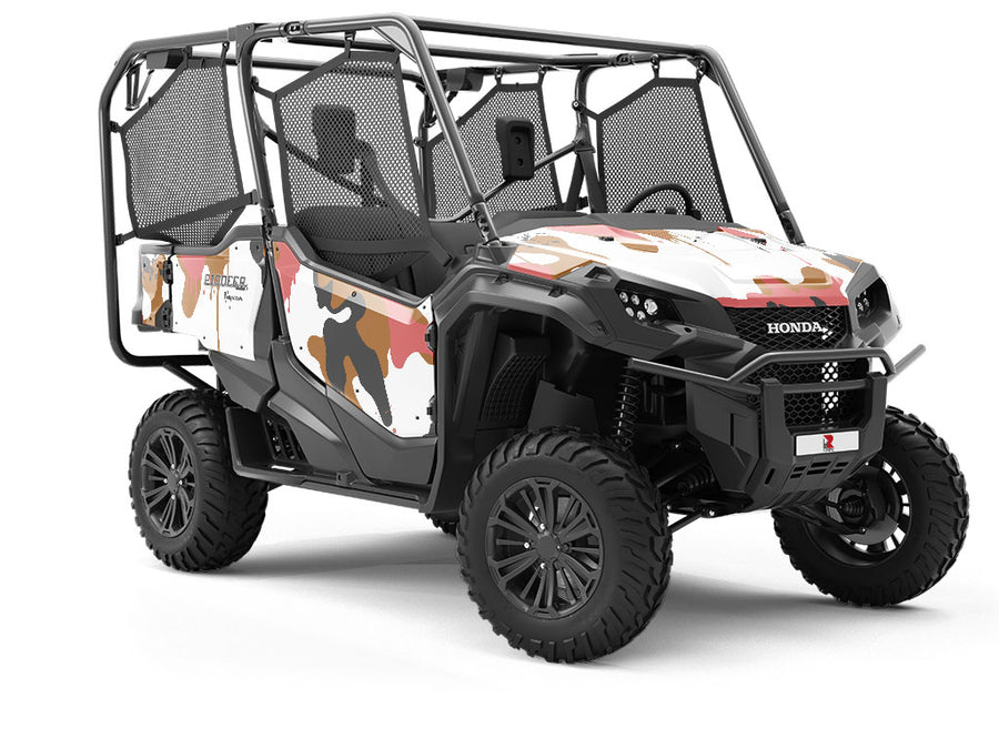 Tiger Graffiti Camouflage Utility Vehicle Vinyl Wrap