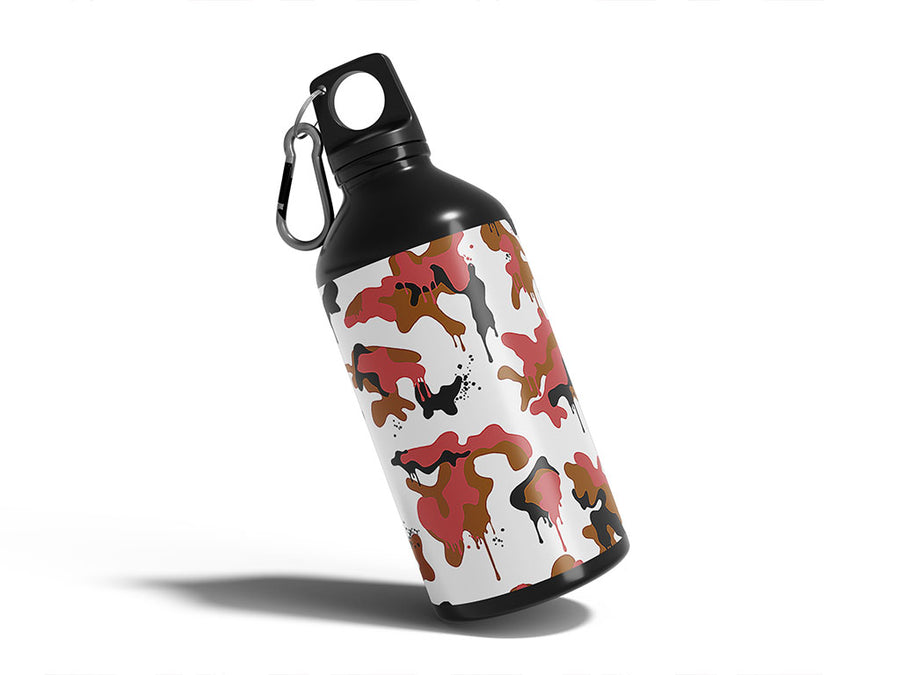 tiger graffiti camouflage Water Bottle DIY Stickers