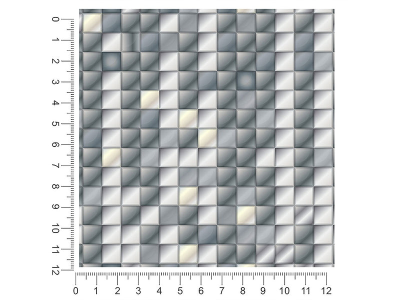 tiled shower mosaic 1ft x 1ft Craft Sheets