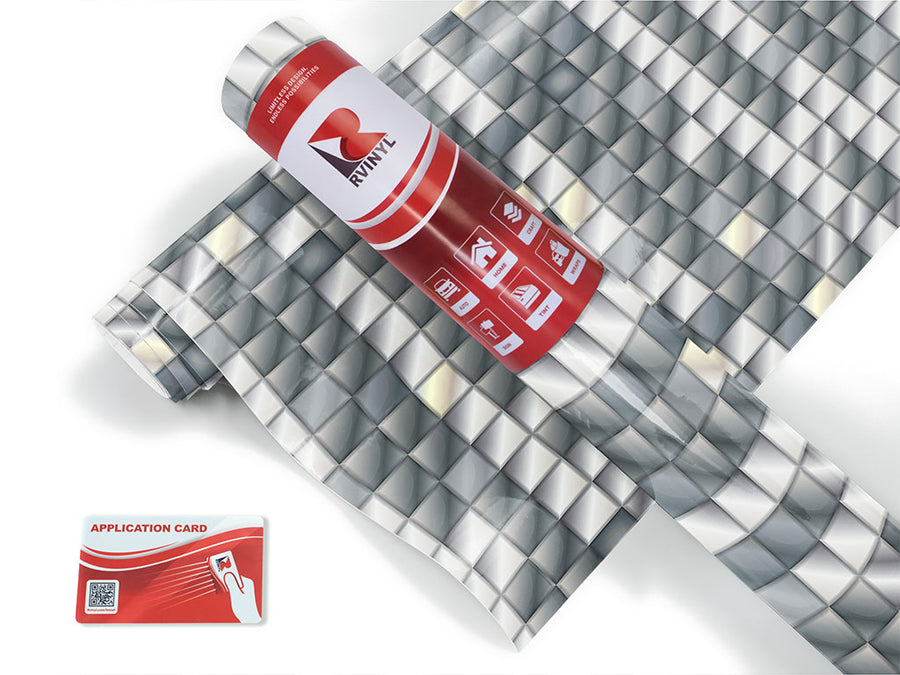 tiled shower mosaic Craft Vinyl Roll