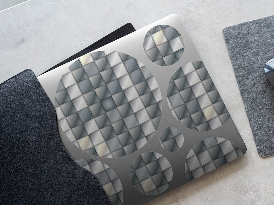 tiled shower mosaic DIY Laptop Stickers