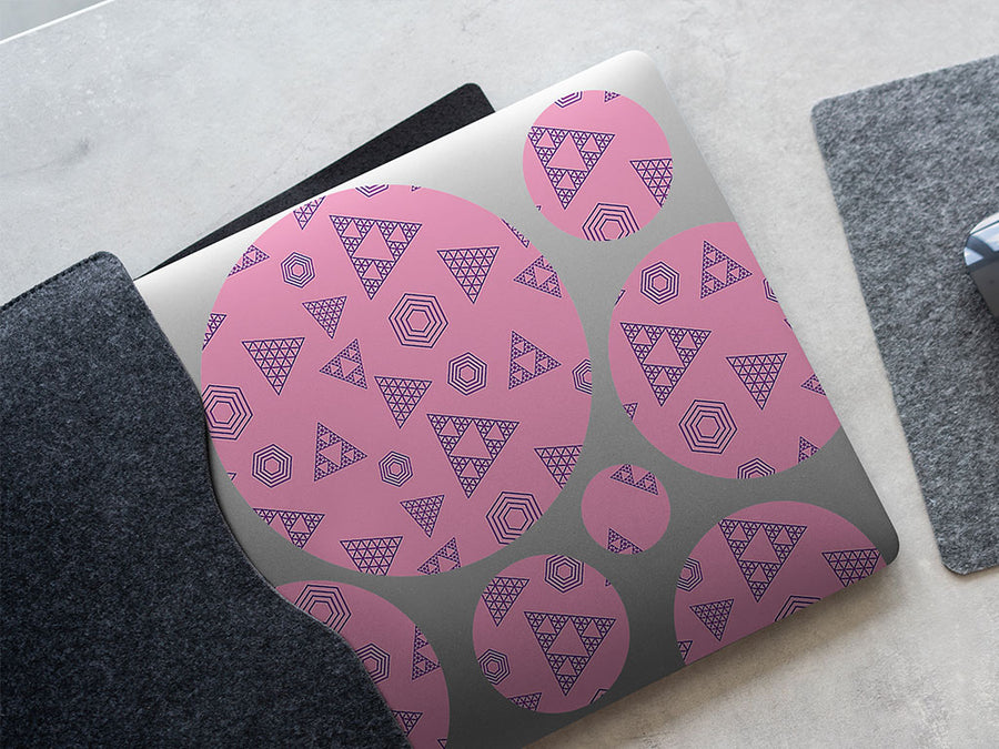 times hero abstract geometric DIY Laptop Stickers