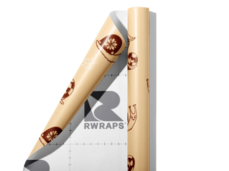 Tiny Umbrella Bug Wrap Film Sheets~Rwraps Series 914 Tiny Umbrella Bug Scrolled Sheet~3