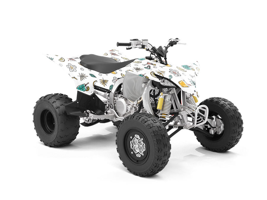 Tipsy Tropics Alcohol ATV Wrapping Vinyl