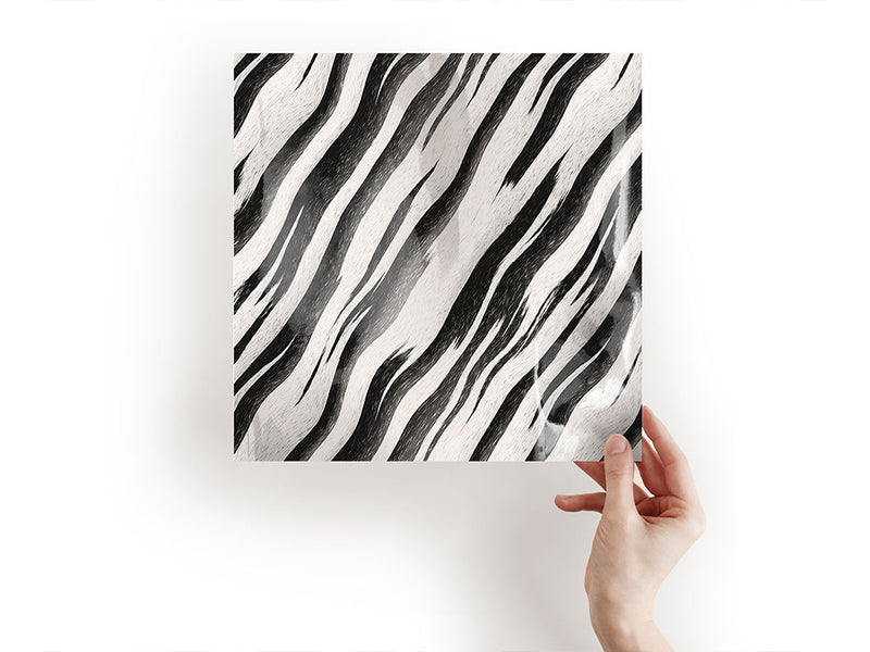 tipsy zebra animal print Craft Sheets