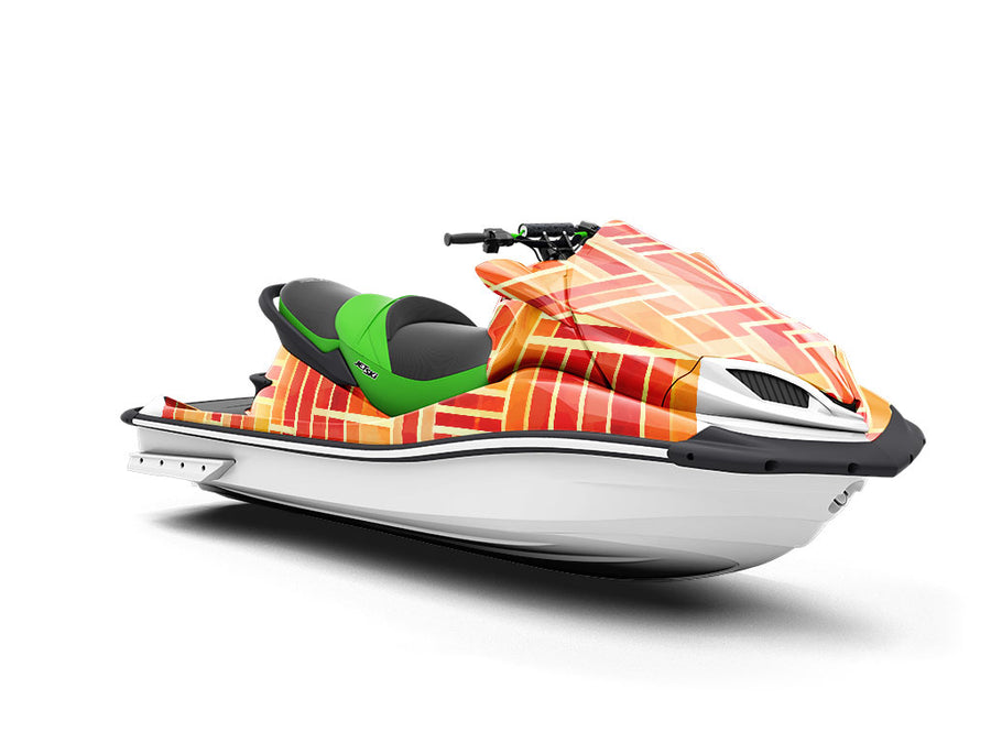 Tit Tat Art Deco Jet Ski Vinyl Customized Wrap
