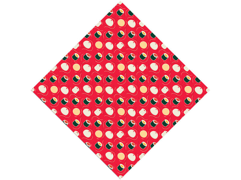 Tobiko Buns Food Vinyl Wrap Pattern
