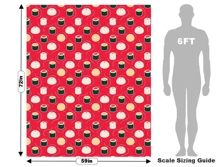 Tobiko Buns Food Vehicle Wrap Scale~Rwraps Series 914 Tobiko Buns Food Measurements~1